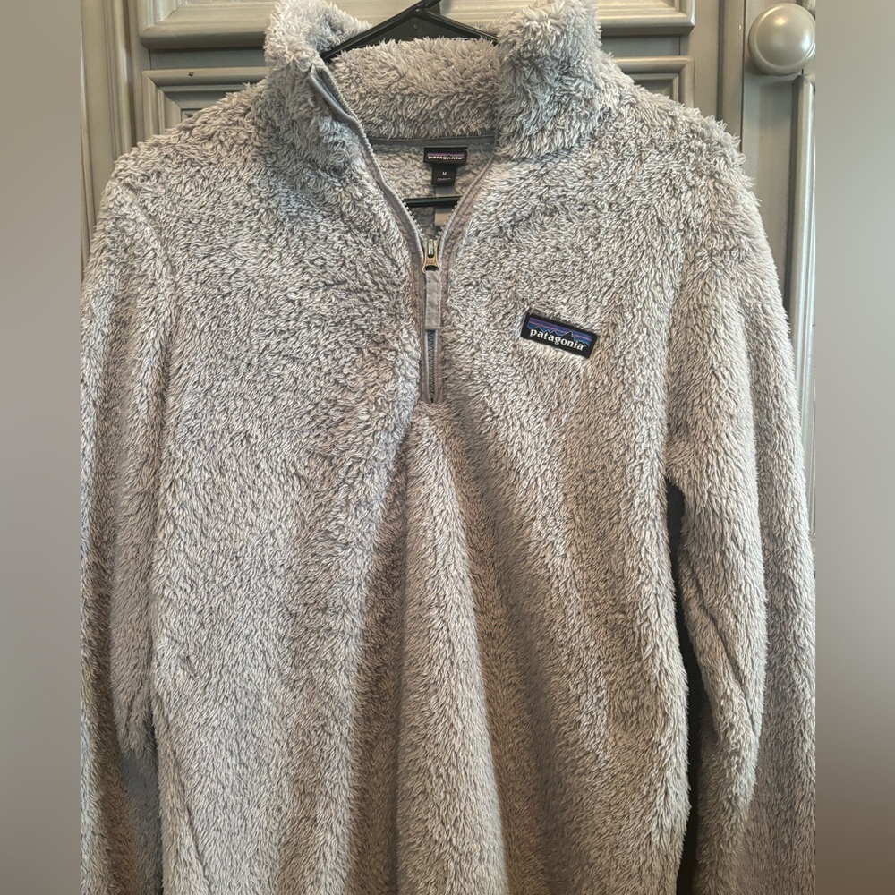 Patagonia Gray Fleece Pullover